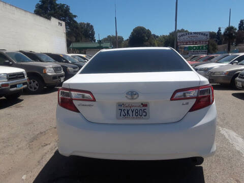 2013 Toyota Camry for sale at Goleta Motors in Goleta CA