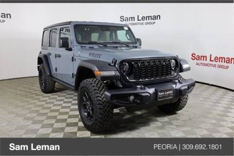 2024 Jeep Wrangler for sale at Sam Leman Chrysler Jeep Dodge of Peoria in Peoria IL
