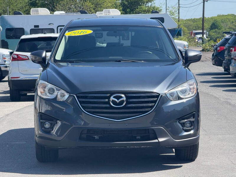 Used 2016 Mazda CX-5 Touring with VIN JM3KE4CY1G0618562 for sale in Worcester, MA