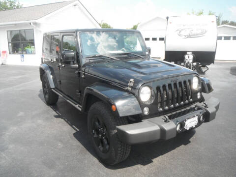 2015 Jeep Wrangler Unlimited for sale at Morelock Motors INC in Maryville TN