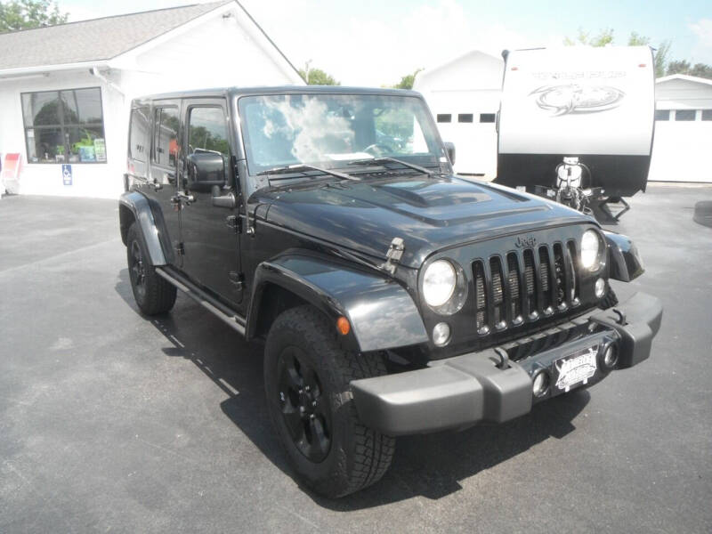 2015 Jeep Wrangler Unlimited for sale at Morelock Motors INC in Maryville TN