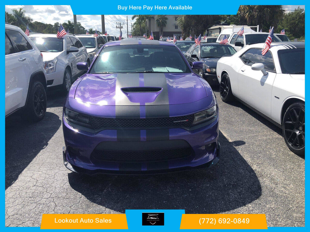 2019 Dodge Charger for sale at Lookout Auto Sales in Stuart, FL