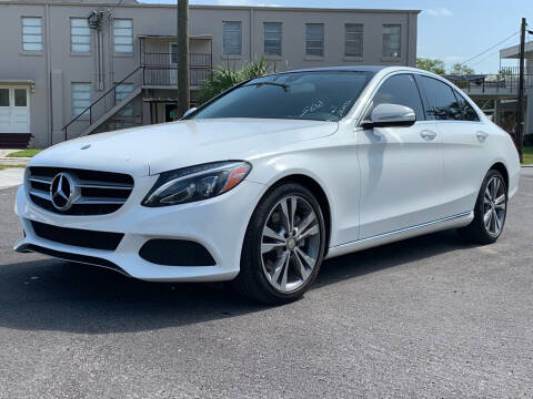 2015 Mercedes-Benz C-Class for sale at LUXURY AUTO MALL in Tampa FL