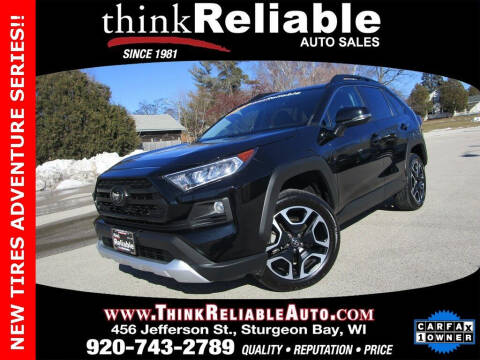 2021 Toyota RAV4 for sale at RELIABLE AUTOMOBILE SALES, INC in Sturgeon Bay WI