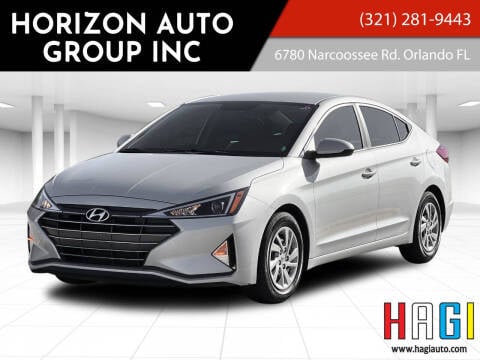 2019 Hyundai Elantra for sale at Horizon Auto Group, Inc. in Orlando FL