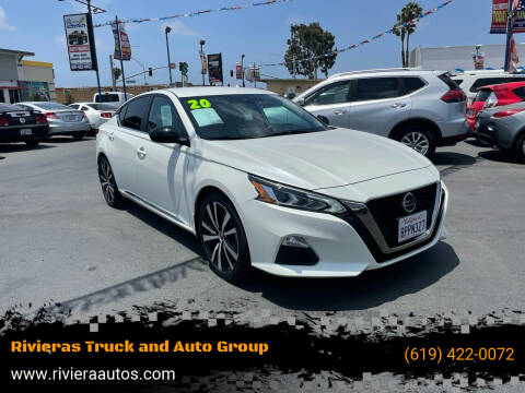 2020 Nissan Altima for sale at Rivieras Truck and Auto Group in Chula Vista CA