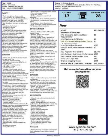 2016 Chevrolet Camaro SS