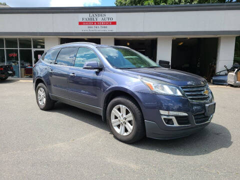 2013 Chevrolet Traverse for sale at Landes Family Auto Sales in Attleboro MA