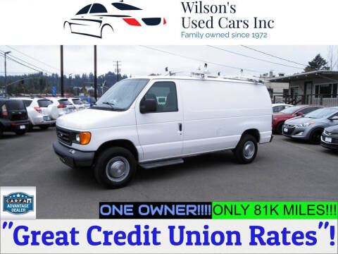 2006 Ford E-Series for sale at Wilson's Used Cars Inc in Eugene OR