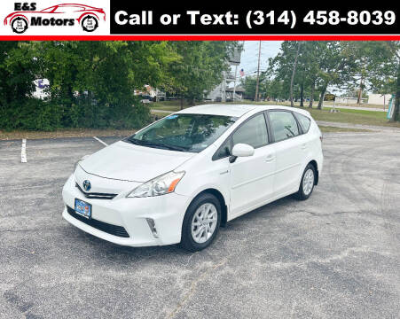 2013 Toyota Prius v for sale at E & S MOTORS in Imperial MO