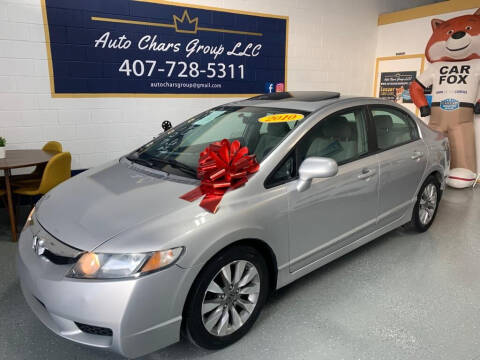 2010 Honda Civic for sale at Auto Chars Group LLC in Orlando FL