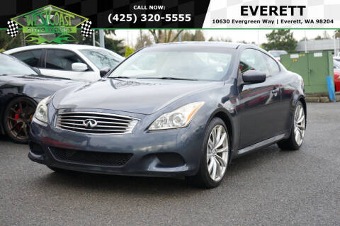 2008 Infiniti G37 for sale at West Coast AutoWorks in Everett WA