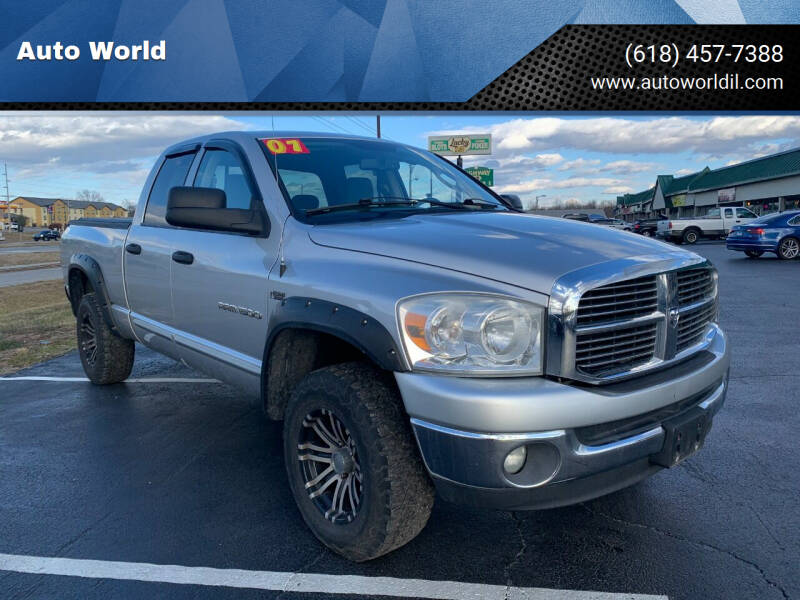 2007 Dodge Ram Pickup 1500 for sale at Auto World in Carbondale IL