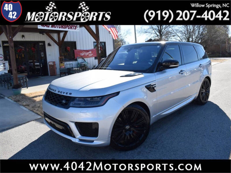 2018 Land Rover Range Rover Sport for sale at 4042 Motorsports in Willow Spring NC