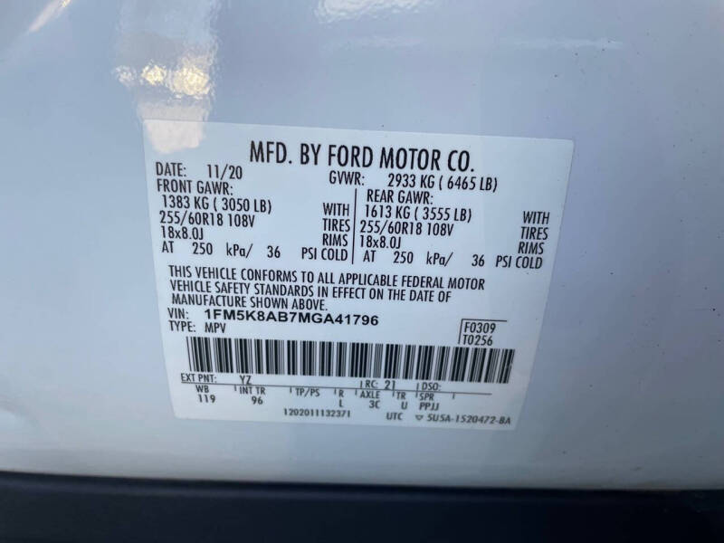 2021 Ford Explorer Police Interceptor Utility