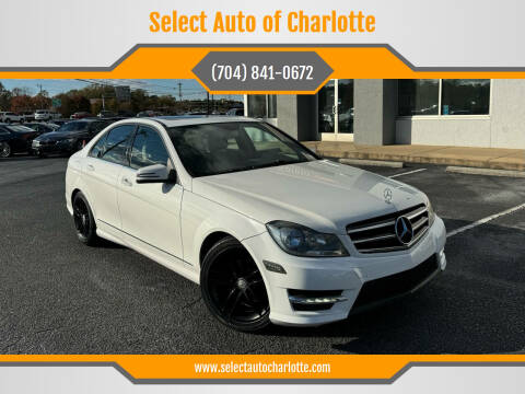 2014 Mercedes-Benz C-Class for sale at Select Auto of Charlotte in Matthews NC