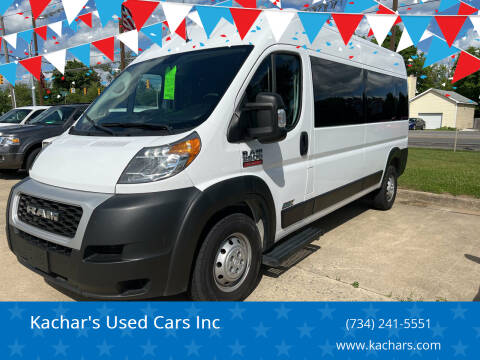 2019 RAM ProMaster Window for sale at Kachar's Used Cars Inc in Monroe MI