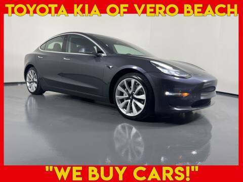 2018 Tesla Model 3 for sale at PHIL SMITH AUTOMOTIVE GROUP - Toyota Kia of Vero Beach in Vero Beach FL