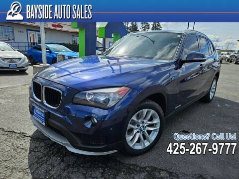 2015 BMW X1 for sale at BAYSIDE AUTO SALES in Everett WA