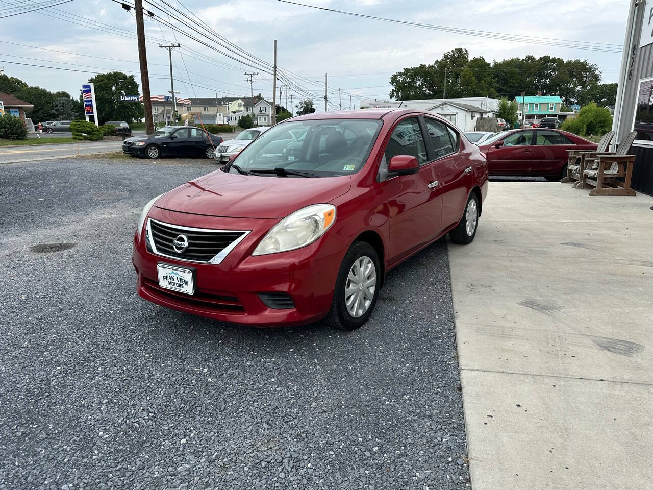 2012 Nissan Versa for sale at PEAK VIEW MOTORS in Mount Crawford, VA