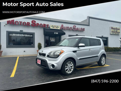 2012 Kia Soul for sale at Motor Sport Auto Sales in Waukegan IL