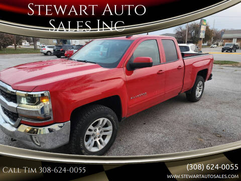 2017 Chevrolet Silverado 1500 for sale at Stewart Auto Sales Inc in Central City NE