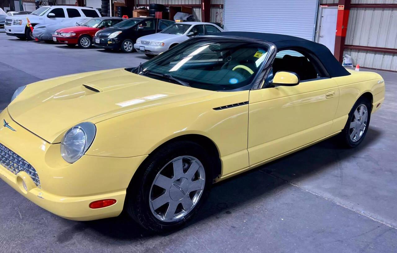 2002 Ford Thunderbird for sale at AUTO-TECH in WEST SACRAMENTO, CA