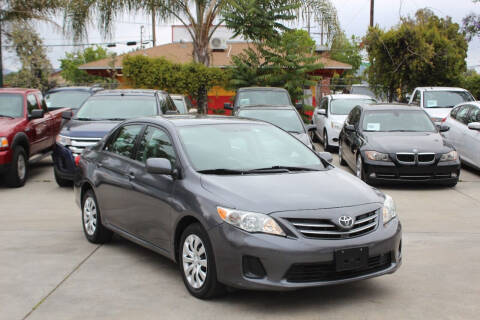 2013 Toyota Corolla for sale at August Auto in El Cajon CA
