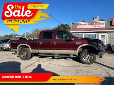 2009 Ford F-250 Super Duty for sale at CERTIFIED AUTO DEALERS in Greenwood IN