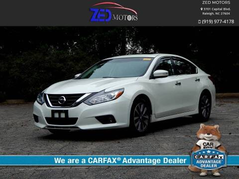 2017 Nissan Altima for sale at Zed Motors in Raleigh NC