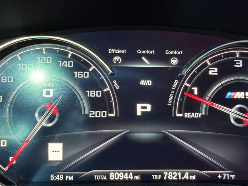 2018 BMW M5