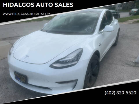 2020 Tesla Model 3 for sale at HIDALGOS AUTO SALES in Omaha NE