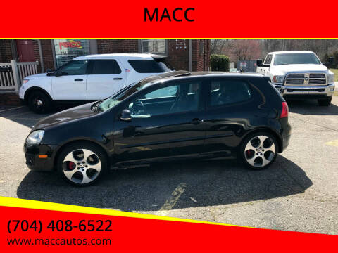 2007 Volkswagen GTI for sale at MACC in Gastonia NC