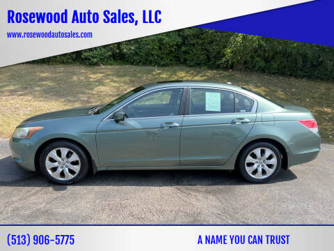 2009 Honda Accord for sale at Rosewood Auto Sales, LLC in Hamilton OH
