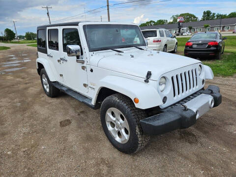 2014 Jeep Wrangler Unlimited for sale at Haber Tire and Auto LLC in Albion NE