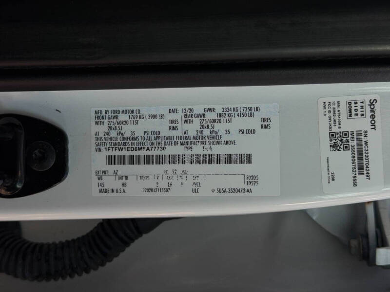 2021 Ford F-150 Lariat