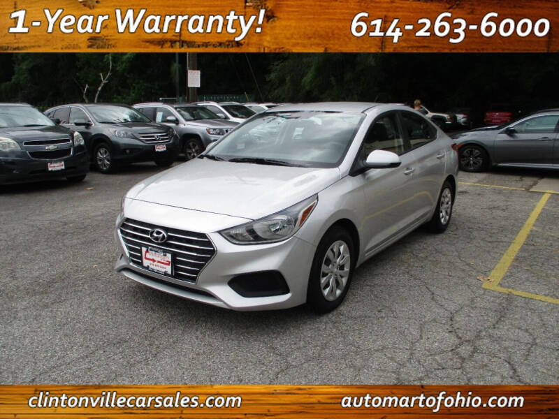 2020 Hyundai Accent for sale at Clintonville Car Sales - AutoMart of Ohio in Columbus OH