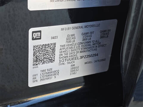 2023 GMC Sierra 1500