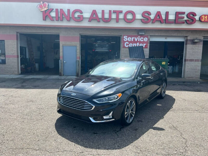 Used 2020 Ford Fusion Titanium with VIN 3FA6P0K93LR194065 for sale in Detroit, MI