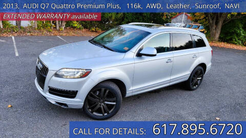 2013 Audi Q7 for sale at Carlot Express in Stow MA