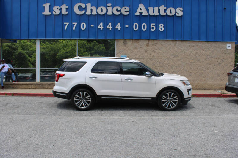 2018 Ford Explorer Platinum
