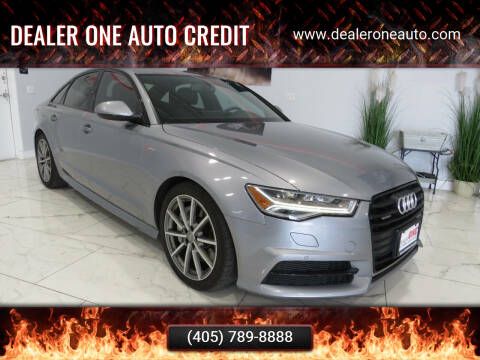 2016 Audi A6 for sale at Dealer One Auto Credit in Oklahoma City OK