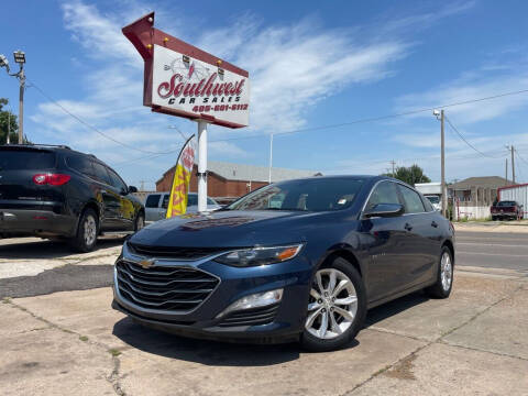 2020 Chevrolet Malibu for sale at Southwest Car Sales in Oklahoma City OK