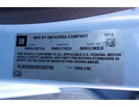 2014 Chevrolet Spark EV 1LT