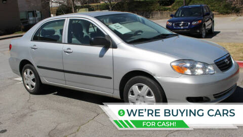 2008 Toyota Corolla for sale at NORCROSS MOTORSPORTS in Norcross GA