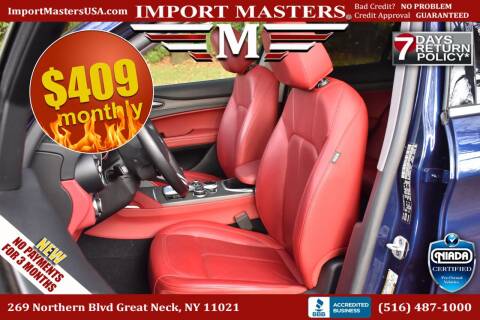 2021 Alfa Romeo Stelvio for sale at Import Masters in Great Neck NY