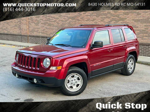 2016 Jeep Patriot for sale at Quick Stop Motors in Kansas City MO
