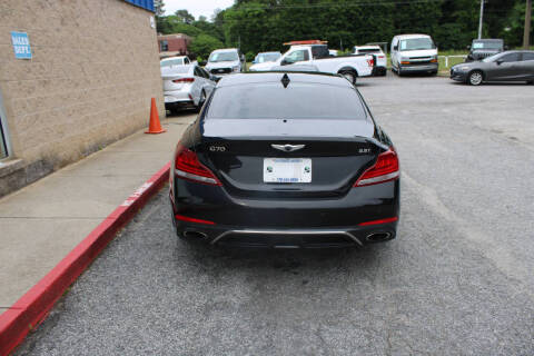 2019 Genesis G70