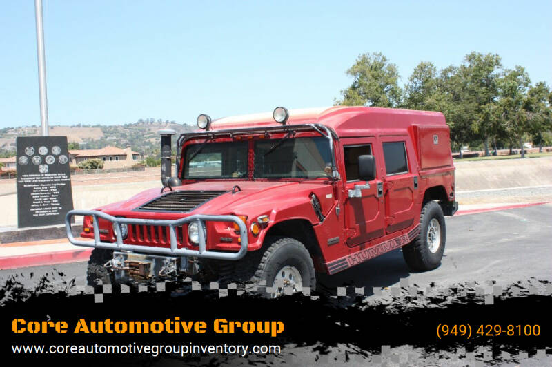 1999 AM General Hummer for sale at Core Automotive Group - Hummer in San Juan Capistrano CA