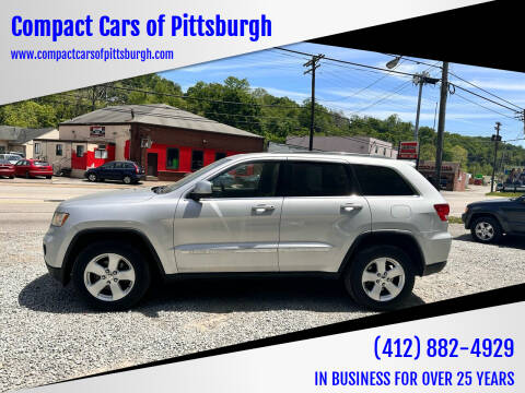 2012 Jeep Grand Cherokee for sale at Compact Cars of Pittsburgh in Pittsburgh PA